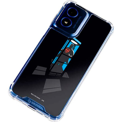 DC Comics Superman Phone booth Moto G 5G (2024) Clear Case